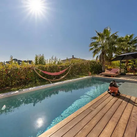 2 Private With Pool And Garden Sea View 別荘 *