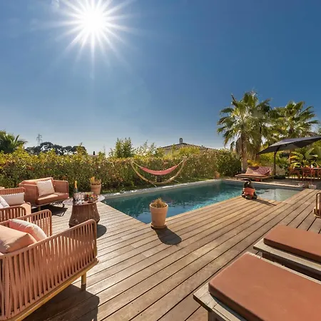 2 Private With Pool And Garden Sea View 別荘 ニース